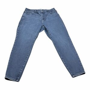 Good American Skinny Leg Blue Jeans